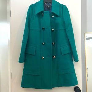 Gorgeous Marc Jacobs Jewel Tone Wool Coat